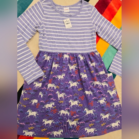 Hanna Andersson Girls Size 8 Dress - Picture 2 of 3